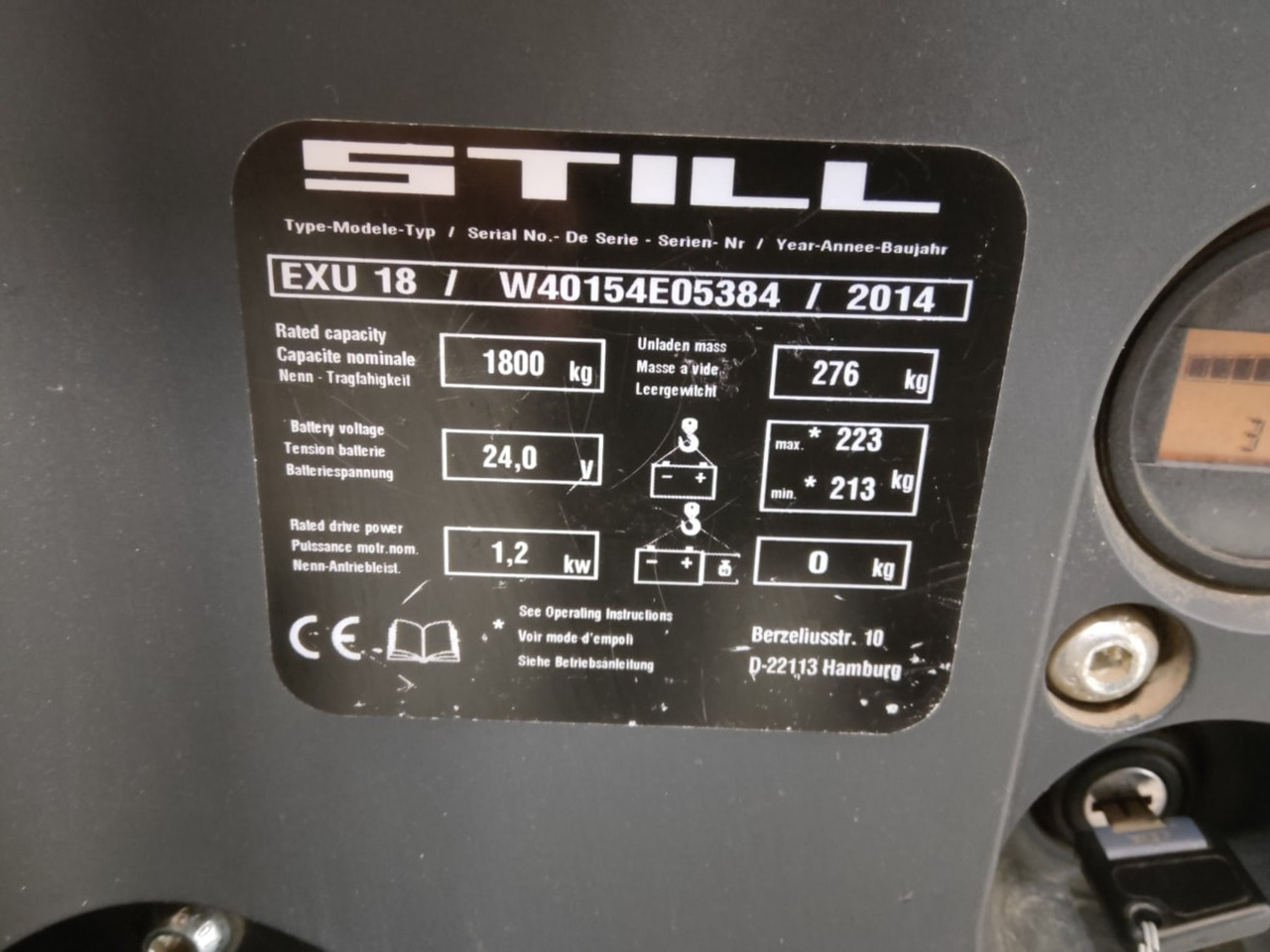 STILL EXU18 - Paletni viličar: slika 5 STILL EXU18 - Paletni viličar: slika 5