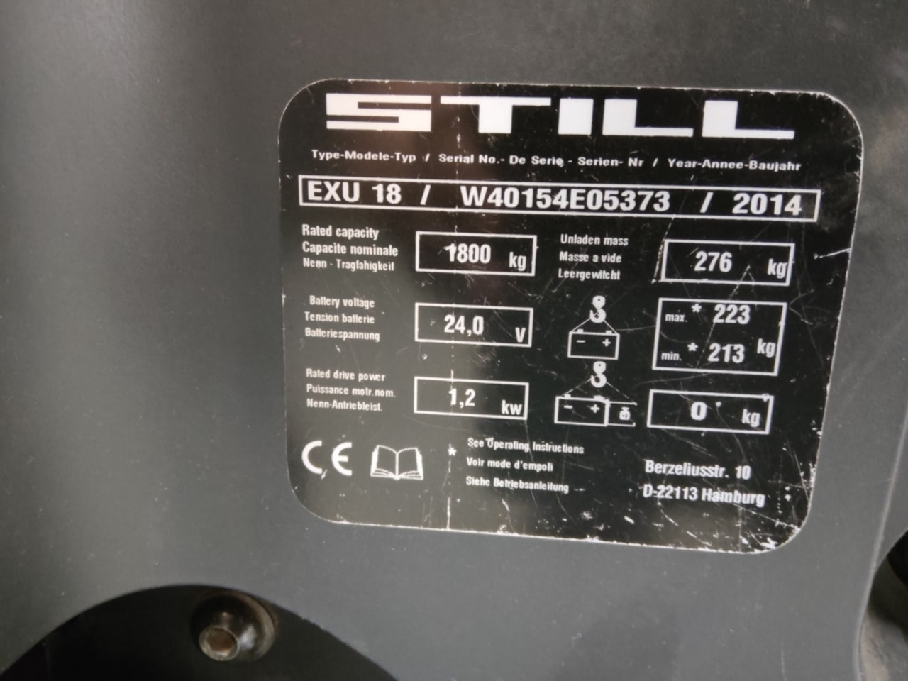 STILL EXU18 - Paletni viličar: slika 5 STILL EXU18 - Paletni viličar: slika 5