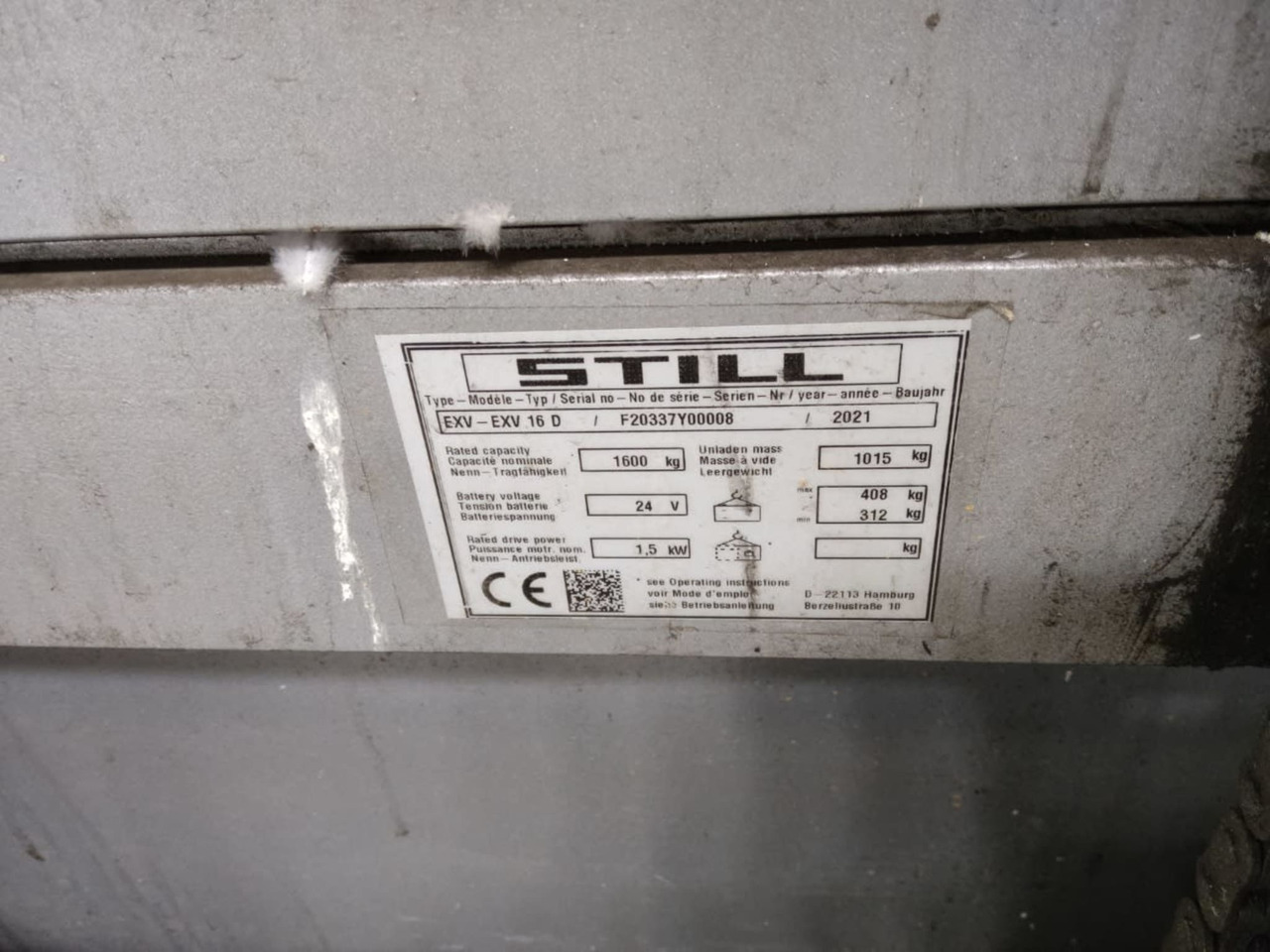 STILL EXV16D/LiIon - Stroj za zlaganje: slika 5 STILL EXV16D/LiIon - Stroj za zlaganje: slika 5