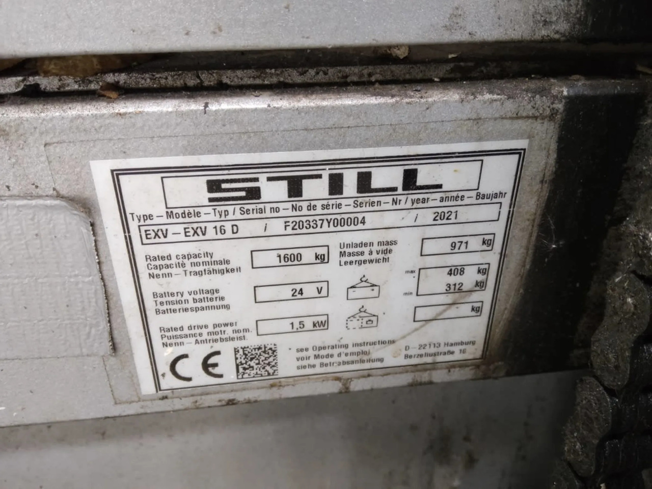 STILL EXV16D/LiIon - Stroj za zlaganje: slika 5 STILL EXV16D/LiIon - Stroj za zlaganje: slika 5