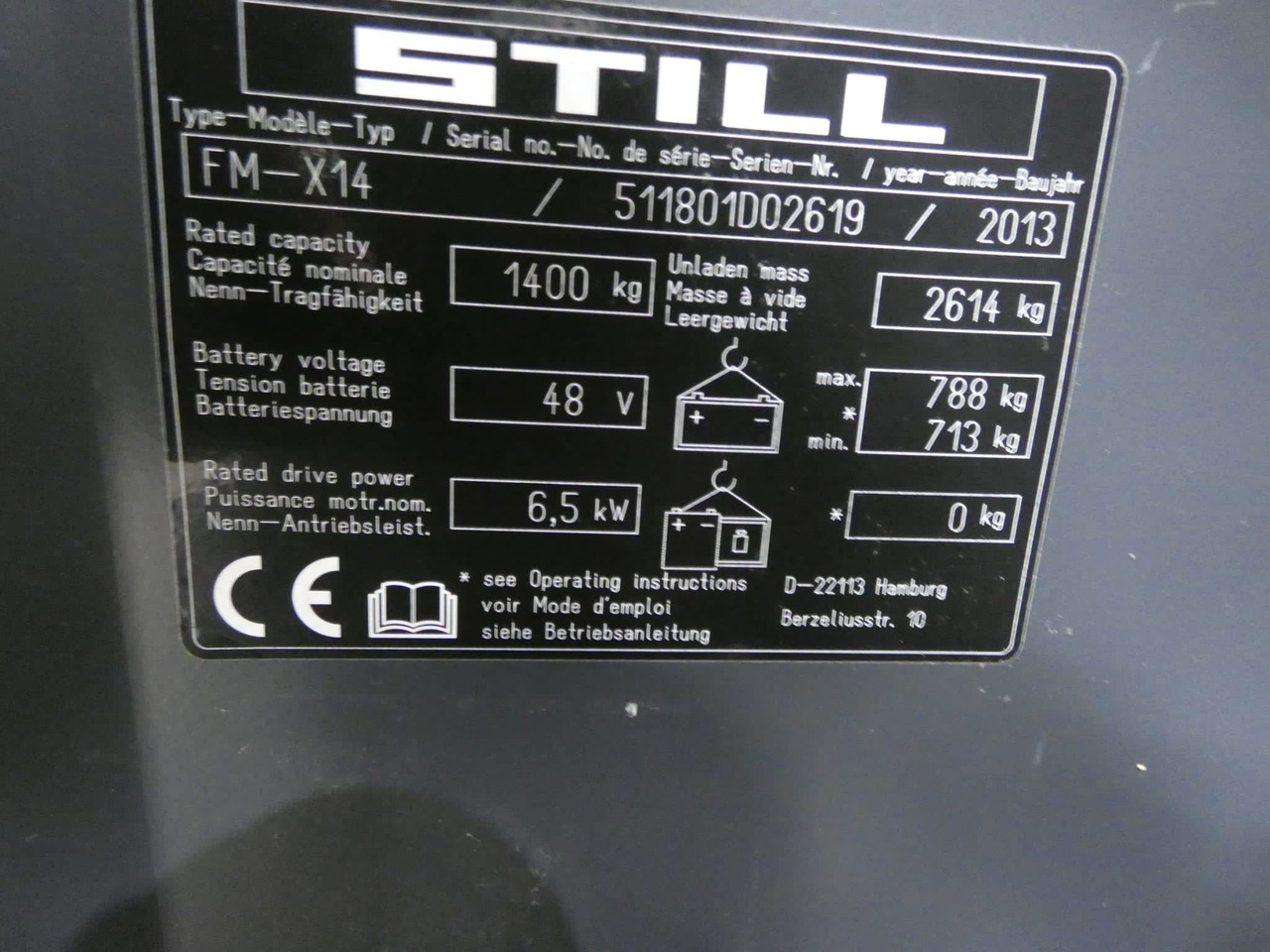 STILL FM-X14 - Viličar s pomičnim teleskopom: slika 5 STILL FM-X14 - Viličar s pomičnim teleskopom: slika 5