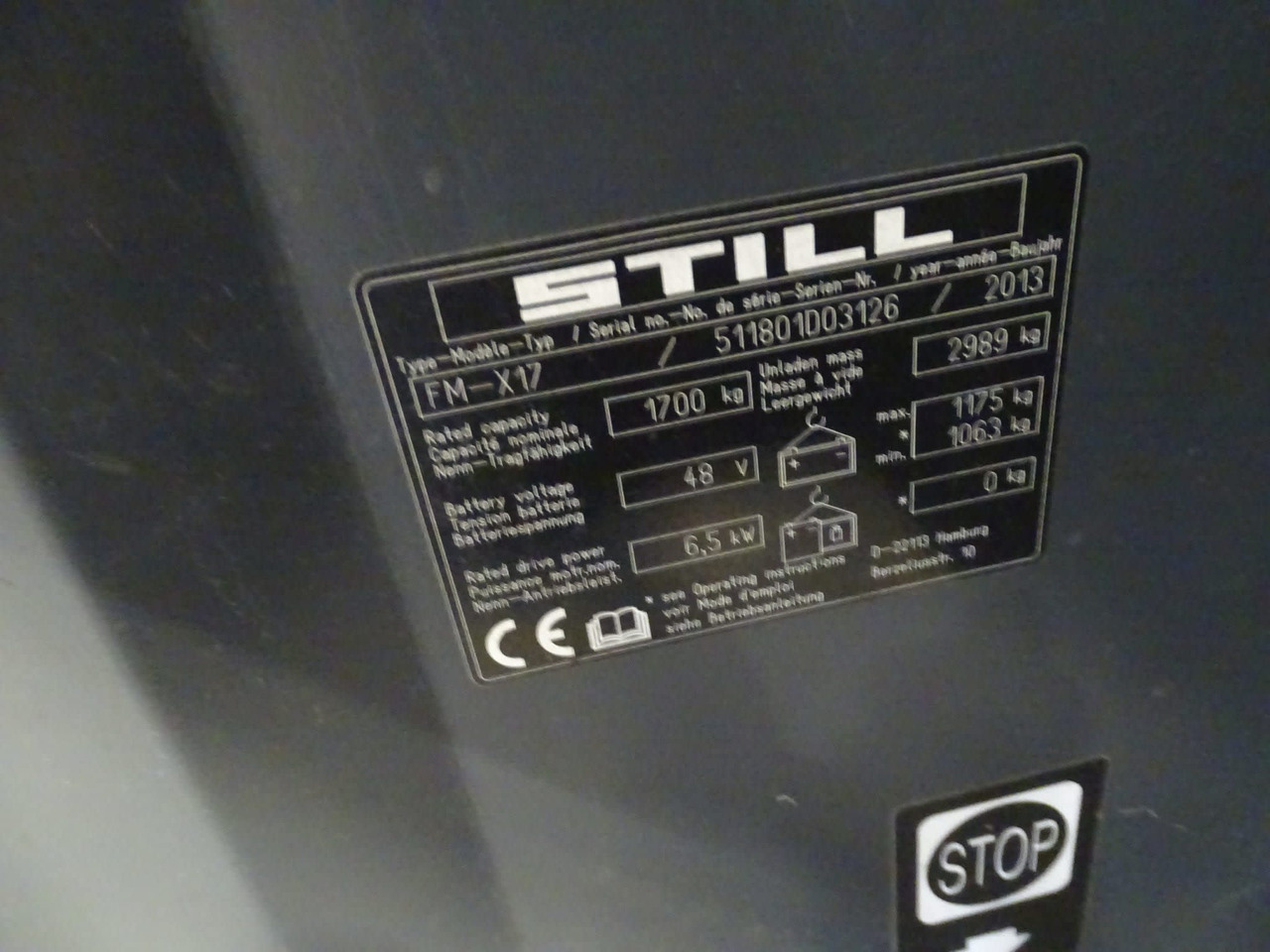 STILL FM-X17 - Viličar s pomičnim teleskopom: slika 5 STILL FM-X17 - Viličar s pomičnim teleskopom: slika 5