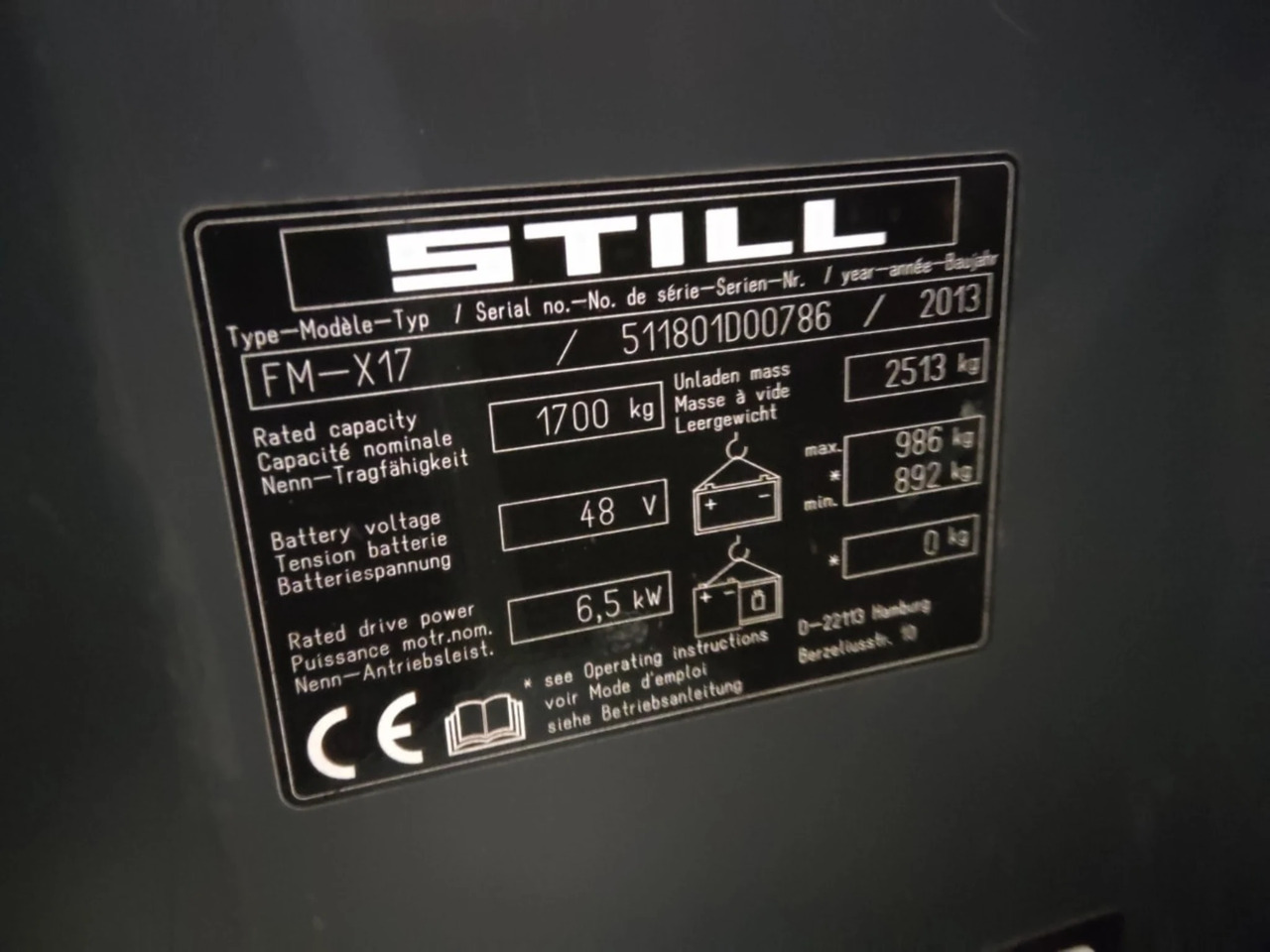STILL FM-X17 - Viličar s pomičnim teleskopom: slika 5 STILL FM-X17 - Viličar s pomičnim teleskopom: slika 5
