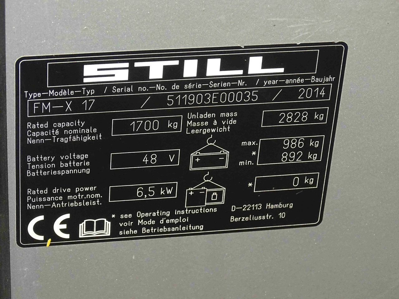 STILL FM-X17 - Viličar s pomičnim teleskopom: slika 5 STILL FM-X17 - Viličar s pomičnim teleskopom: slika 5