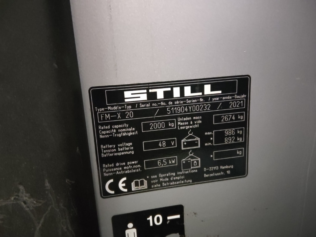 STILL FM-X20 - Viličar s pomičnim teleskopom: slika 5 STILL FM-X20 - Viličar s pomičnim teleskopom: slika 5