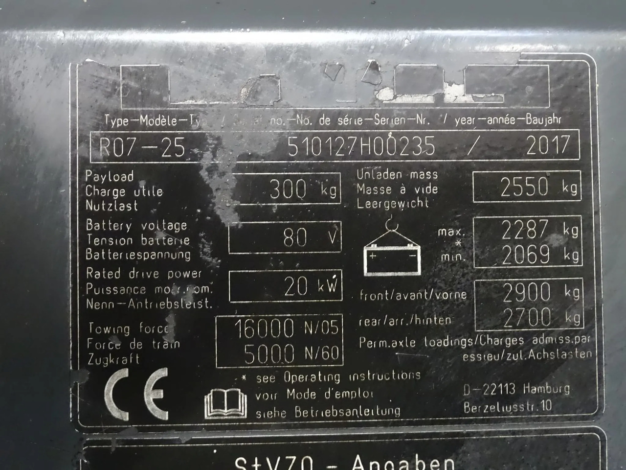 STILL R07-25 - Vlečni traktor: slika 5 STILL R07-25 - Vlečni traktor: slika 5