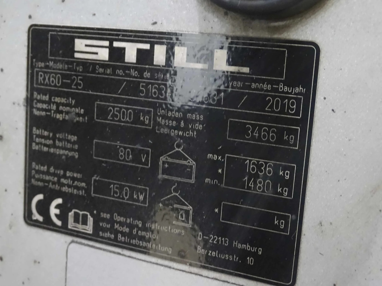 STILL RX60-25 - Električni viličar: slika 4 STILL RX60-25 - Električni viličar: slika 4