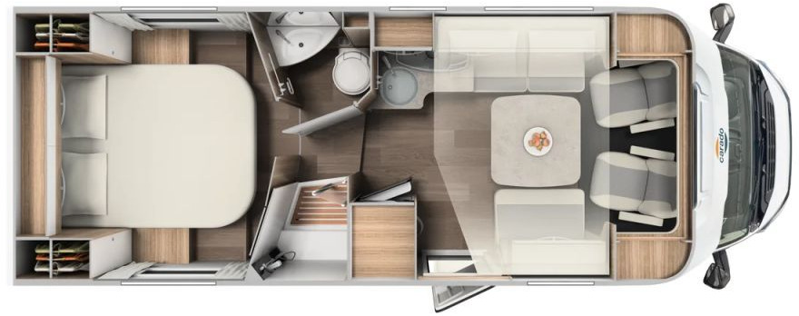Carado T 459 Edition15 Solar, WR, RFK, SAT/TV uvm.+++ - Polintegriran avtodom: slika 2 Carado T 459 Edition15 Solar, WR, RFK, SAT/TV uvm.+++ - Polintegriran avtodom: slika 2