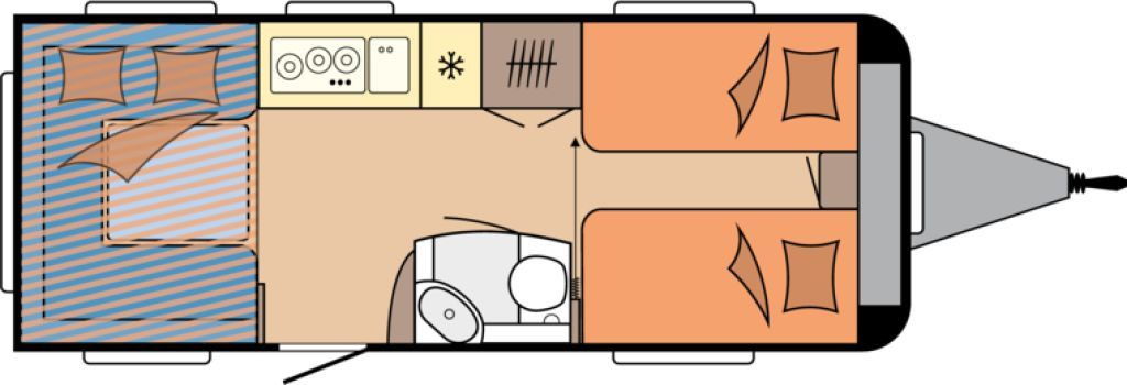 Hobby De Luxe 515 UHL mit Extras, Lagerabverkauf! - Počitniška prikolica: slika 2 Hobby De Luxe 515 UHL mit Extras, Lagerabverkauf! - Počitniška prikolica: slika 2