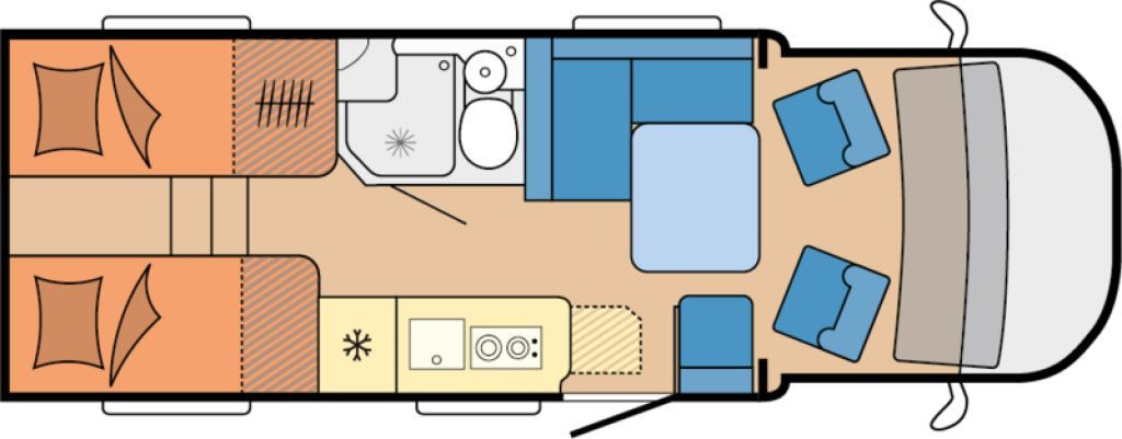 Hobby PRESTIGE T 710 GE 2026 180PS Autom. Voll LED +++ - Polintegriran avtodom: slika 2 Hobby PRESTIGE T 710 GE 2026 180PS Autom. Voll LED +++ - Polintegriran avtodom: slika 2