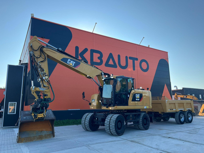 Caterpillar M 318 F ROTOTILT / CENTRAL LUBRICATION / AC - Bager na kolesih: slika 1 Caterpillar M 318 F ROTOTILT / CENTRAL LUBRICATION / AC - Bager na kolesih: slika 1