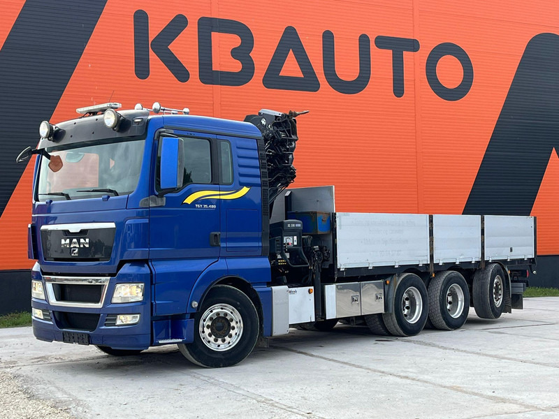 MAN TGX 35.480 8x4*4 HIAB 288E-7 / PLATFORM L=6397 mm - Tovornjak s kesonom, Tovornjak z dvigalom: slika 2 MAN TGX 35.480 8x4*4 HIAB 288E-7 / PLATFORM L=6397 mm - Tovornjak s kesonom, Tovornjak z dvigalom: slika 2