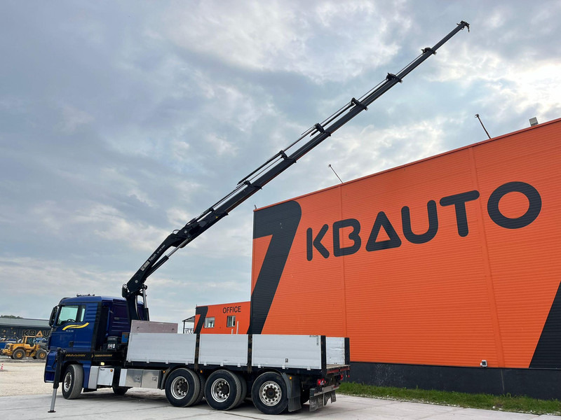 Tovornjak s kesonom, Tovornjak z dvigalom MAN TGX 35.480 8x4*4 HIAB 288E-7 / PLATFORM L=6397 mm: slika 9