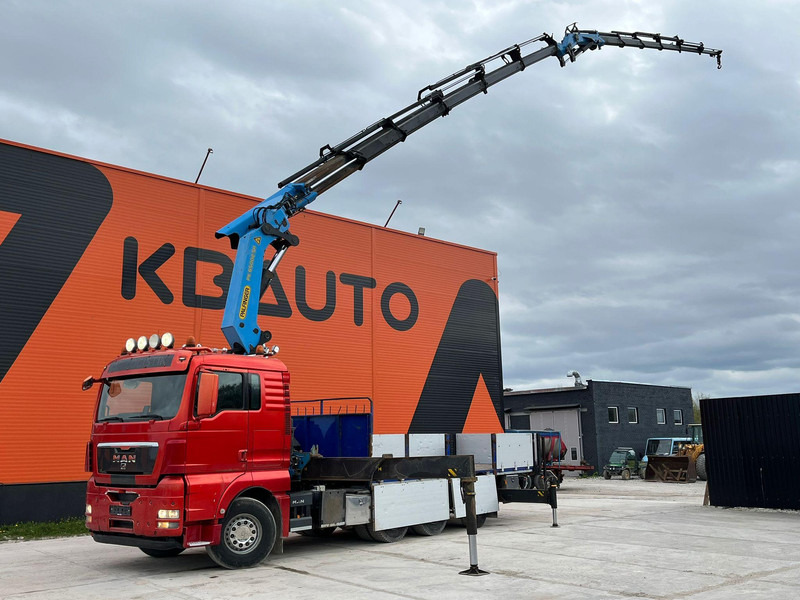 MAN TGX 35.480 8x4*4 PK 65002 + JIB / PLATFORM L=6800 mm - Tovornjak s kesonom, Tovornjak z dvigalom: slika 1 MAN TGX 35.480 8x4*4 PK 65002 + JIB / PLATFORM L=6800 mm - Tovornjak s kesonom, Tovornjak z dvigalom: slika 1