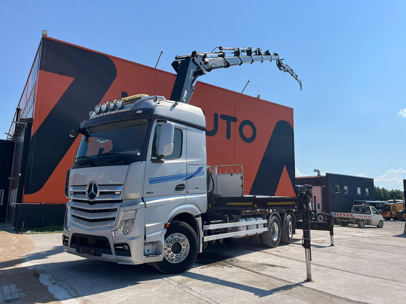 Mercedes-Benz Actros 2551 6x2 HIAB 377-6 HIPRO + JIB / Platform extendable L=6400 -- 7397mm - Tovornjak s kesonom, Tovornjak z dvigalom: slika 1 Mercedes-Benz Actros 2551 6x2 HIAB 377-6 HIPRO + JIB / Platform extendable L=6400 -- 7397mm - Tovornjak s kesonom, Tovornjak z dvigalom: slika 1
