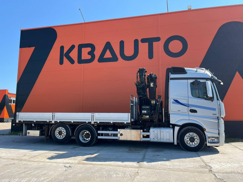 Mercedes-Benz Actros 2551 6x2 HIAB 377-6 HIPRO + JIB / Platform extendable L=6400 -- 7397mm - Tovornjak s kesonom, Tovornjak z dvigalom: slika 5 Mercedes-Benz Actros 2551 6x2 HIAB 377-6 HIPRO + JIB / Platform extendable L=6400 -- 7397mm - Tovornjak s kesonom, Tovornjak z dvigalom: slika 5