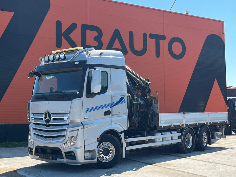 Mercedes-Benz Actros 2551 6x2 HIAB 377-6 HIPRO + JIB / Platform extendable L=6400 -- 7397mm - Tovornjak s kesonom, Tovornjak z dvigalom: slika 2 Mercedes-Benz Actros 2551 6x2 HIAB 377-6 HIPRO + JIB / Platform extendable L=6400 -- 7397mm - Tovornjak s kesonom, Tovornjak z dvigalom: slika 2
