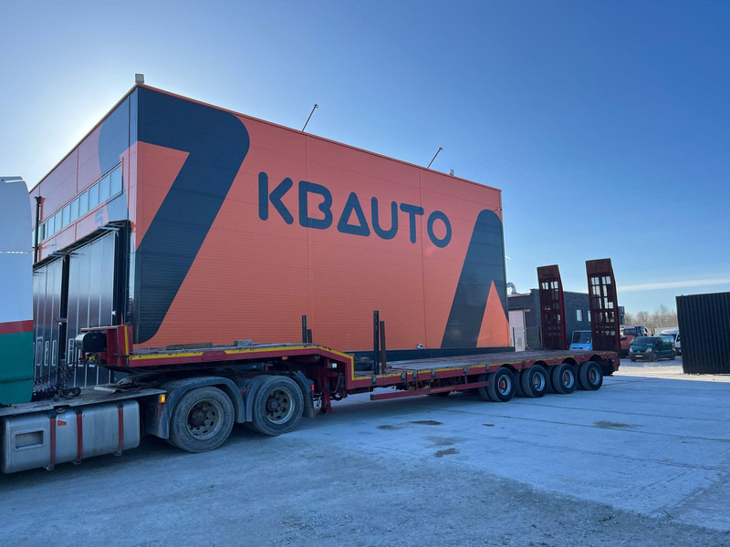 Nooteboom MCO-58-04V PLATFORM 9900 mm + 6100 + 6400 mm EXTENDABLE / LOADING HEIGHT 860 mm / ALL STEERED AXLES - Nizko noseča polprikolica: slika 1 Nooteboom MCO-58-04V PLATFORM 9900 mm + 6100 + 6400 mm EXTENDABLE / LOADING HEIGHT 860 mm / ALL STEERED AXLES - Nizko noseča polprikolica: slika 1