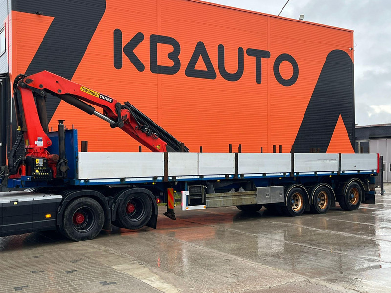 Nordic TRAILER S345 PALFINGER PK23002 / PLATFORM L=12324 mm - Polprikolica s kesonom: slika 2 Nordic TRAILER S345 PALFINGER PK23002 / PLATFORM L=12324 mm - Polprikolica s kesonom: slika 2