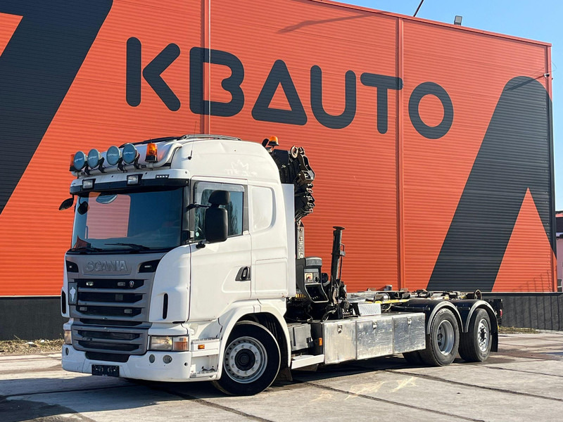 Scania G 420 6x2*4 Hiab 211 EP-5 HIPRO / Hiab XR 20T SL51 - Kotalni prekucni tovornjak, Tovornjak z dvigalom: slika 3 Scania G 420 6x2*4 Hiab 211 EP-5 HIPRO / Hiab XR 20T SL51 - Kotalni prekucni tovornjak, Tovornjak z dvigalom: slika 3