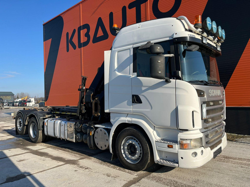 Scania G 420 6x2*4 Hiab 211 EP-5 HIPRO / Hiab XR 20T SL51 - Kotalni prekucni tovornjak, Tovornjak z dvigalom: slika 5 Scania G 420 6x2*4 Hiab 211 EP-5 HIPRO / Hiab XR 20T SL51 - Kotalni prekucni tovornjak, Tovornjak z dvigalom: slika 5