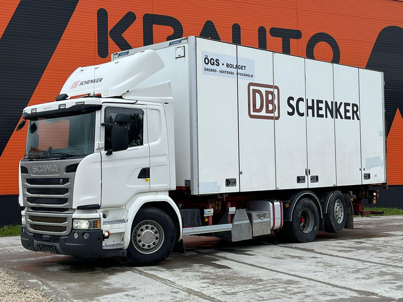 Scania G 450 6x2*4 RETARDER / BOX L=7360 mm - Tovornjak zabojnik: slika 1 Scania G 450 6x2*4 RETARDER / BOX L=7360 mm - Tovornjak zabojnik: slika 1