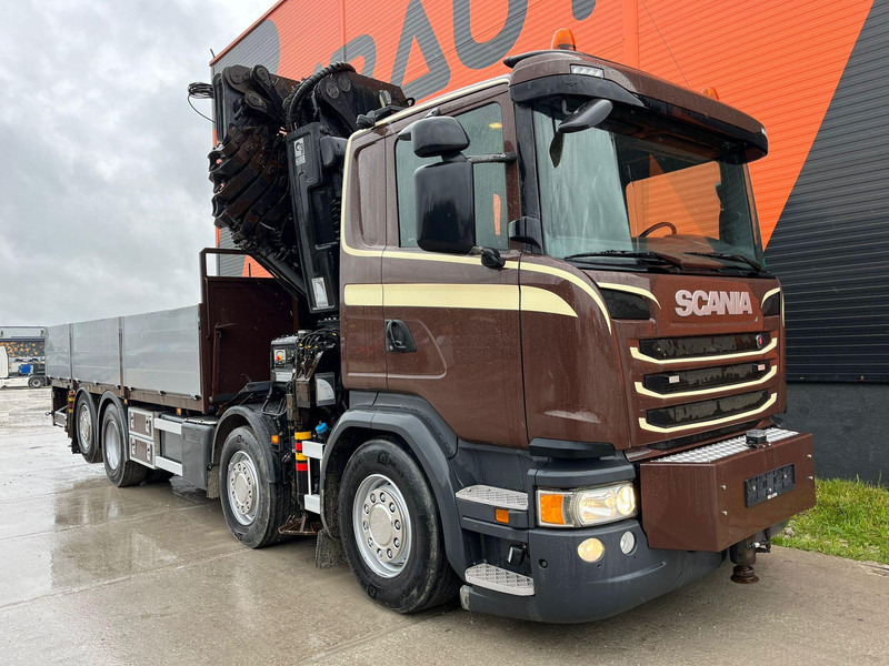Scania G 450 8x2*6 HIAB 622E-8 + JIB / PLATFORM L=6715 mm - Tovornjak s kesonom, Tovornjak z dvigalom: slika 4 Scania G 450 8x2*6 HIAB 622E-8 + JIB / PLATFORM L=6715 mm - Tovornjak s kesonom, Tovornjak z dvigalom: slika 4