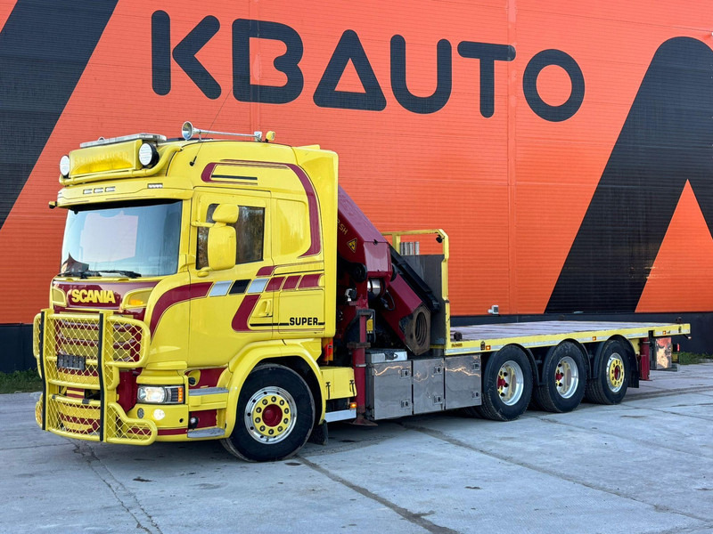 Scania G 490 8x4*4 PK 65002 SH / JIB CONNECTION / PLATFORM L=6301-7499 mm - Tovornjak s kesonom, Tovornjak z dvigalom: slika 2 Scania G 490 8x4*4 PK 65002 SH / JIB CONNECTION / PLATFORM L=6301-7499 mm - Tovornjak s kesonom, Tovornjak z dvigalom: slika 2