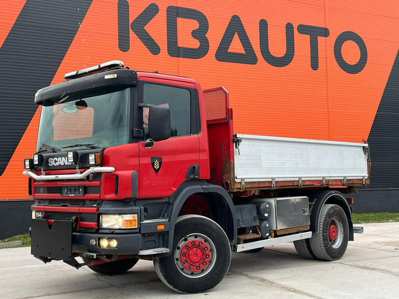 Scania P 340 4x4 FULL STEEL / BOX L=4406 mm - Tovornjak prekucnik: slika 1 Scania P 340 4x4 FULL STEEL / BOX L=4406 mm - Tovornjak prekucnik: slika 1