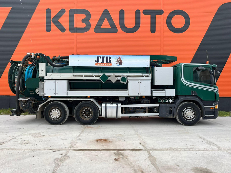 Scania P 360 6x2*4 Larsen A/S TANK 10000 l / VACUUM Vacustar W1300R / PRESSURE Uraca F716 - Vakuumski tovornjak: slika 4 Scania P 360 6x2*4 Larsen A/S TANK 10000 l / VACUUM Vacustar W1300R / PRESSURE Uraca F716 - Vakuumski tovornjak: slika 4
