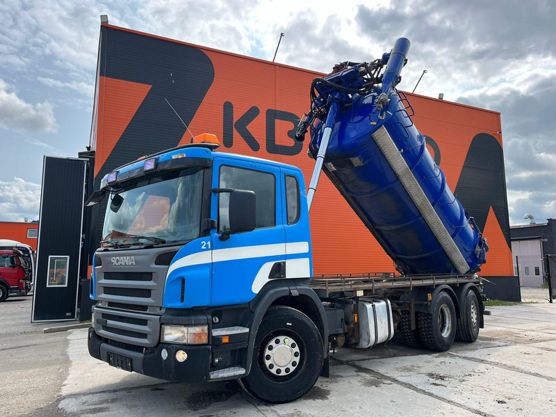 Vakuumski tovornjak Scania P 420 6x2*4 ADR TANK INTERCONSULT 14230 l / VACUUM Pagani MEC 8000 year 2017: slika 8