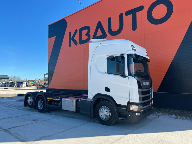 Scania R 450 6x2*4 9 TON FRONT AXLE / RETARDER / CHASSIS L=7286 mm - Tovornjak-šasija: slika 4 Scania R 450 6x2*4 9 TON FRONT AXLE / RETARDER / CHASSIS L=7286 mm - Tovornjak-šasija: slika 4