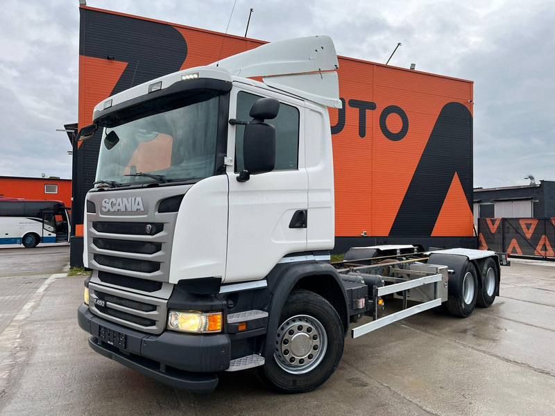 Scania R 450 6x4 CHASSIS L=8298 mm - Tovornjak-šasija: slika 2 Scania R 450 6x4 CHASSIS L=8298 mm - Tovornjak-šasija: slika 2