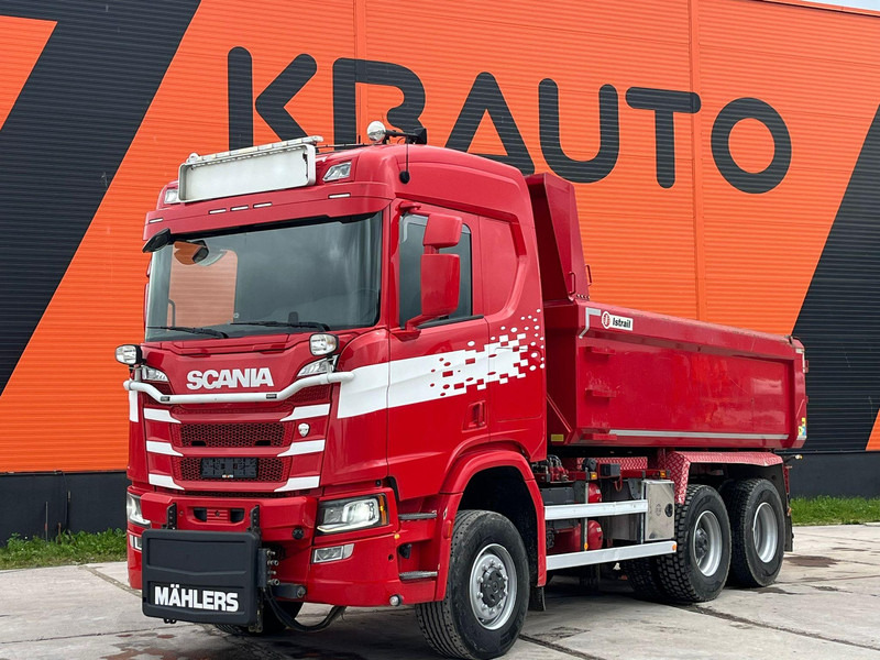 Scania R 500 4x4+2 RETARDER / BIG AXLE / BOX L=4743 mm - Tovornjak prekucnik: slika 1 Scania R 500 4x4+2 RETARDER / BIG AXLE / BOX L=4743 mm - Tovornjak prekucnik: slika 1