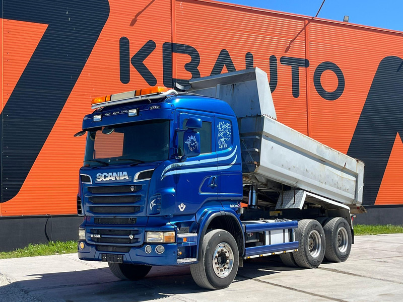 Scania R 560 6x4 RETARDER / FULL STEEL / BIG AXLES / BOX L=4563 mm - Tovornjak prekucnik: slika 2 Scania R 560 6x4 RETARDER / FULL STEEL / BIG AXLES / BOX L=4563 mm - Tovornjak prekucnik: slika 2