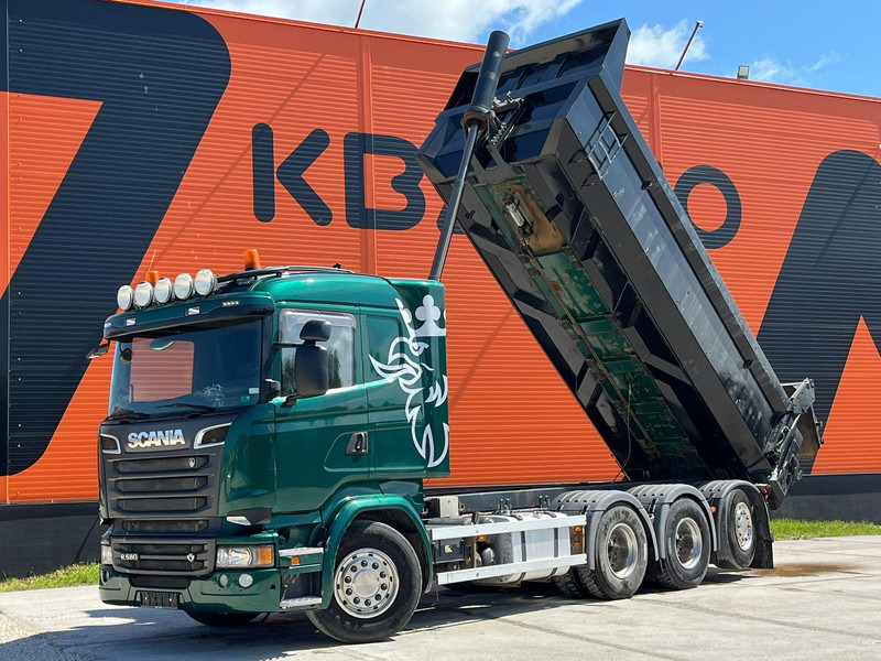Scania R 580 8x4*4 RETARDER / BOX L=6092 mm - Tovornjak prekucnik: slika 2 Scania R 580 8x4*4 RETARDER / BOX L=6092 mm - Tovornjak prekucnik: slika 2