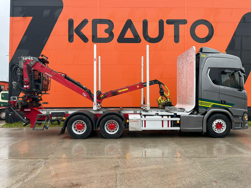 Scania R 650 6x4 RETARDER - Tovornjak za prevoz lesa, Tovornjak z dvigalom: slika 5 Scania R 650 6x4 RETARDER - Tovornjak za prevoz lesa, Tovornjak z dvigalom: slika 5