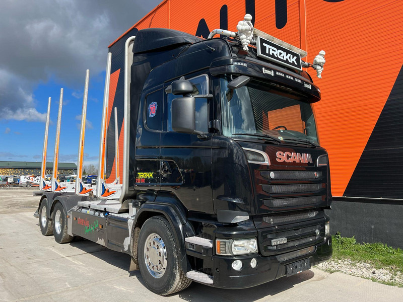 Scania R 730 6x4 RETARDER - Tovornjak za prevoz lesa, Tovornjak z dvigalom: slika 4 Scania R 730 6x4 RETARDER - Tovornjak za prevoz lesa, Tovornjak z dvigalom: slika 4