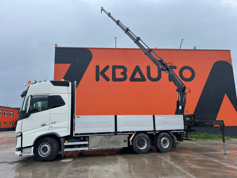 Tovornjak s kesonom, Tovornjak z dvigalom Volvo FH 16 600 6x2*4 HIAB 166E-5 HIPRO / PLATFORM L=6309 mm: slika 9