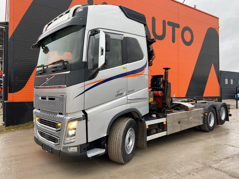 Volvo FH 16 650 6x2 PK 18502 / PALFINGER T 20 ton / RETARDER - Kotalni prekucni tovornjak, Tovornjak z dvigalom: slika 2 Volvo FH 16 650 6x2 PK 18502 / PALFINGER T 20 ton / RETARDER - Kotalni prekucni tovornjak, Tovornjak z dvigalom: slika 2