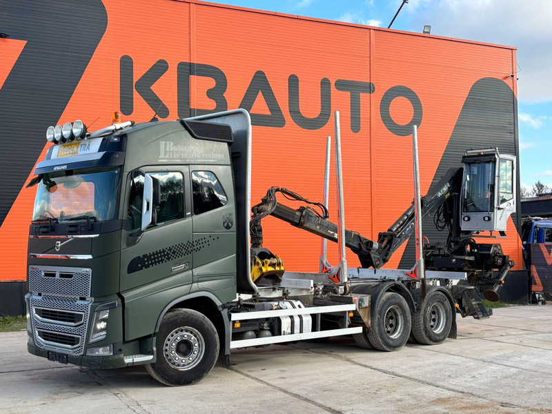 Volvo FH 16 650 6x4 Kesla 2110 / CHASSIS L=7223 mm - Tovornjak za prevoz lesa, Tovornjak z dvigalom: slika 1 Volvo FH 16 650 6x4 Kesla 2110 / CHASSIS L=7223 mm - Tovornjak za prevoz lesa, Tovornjak z dvigalom: slika 1