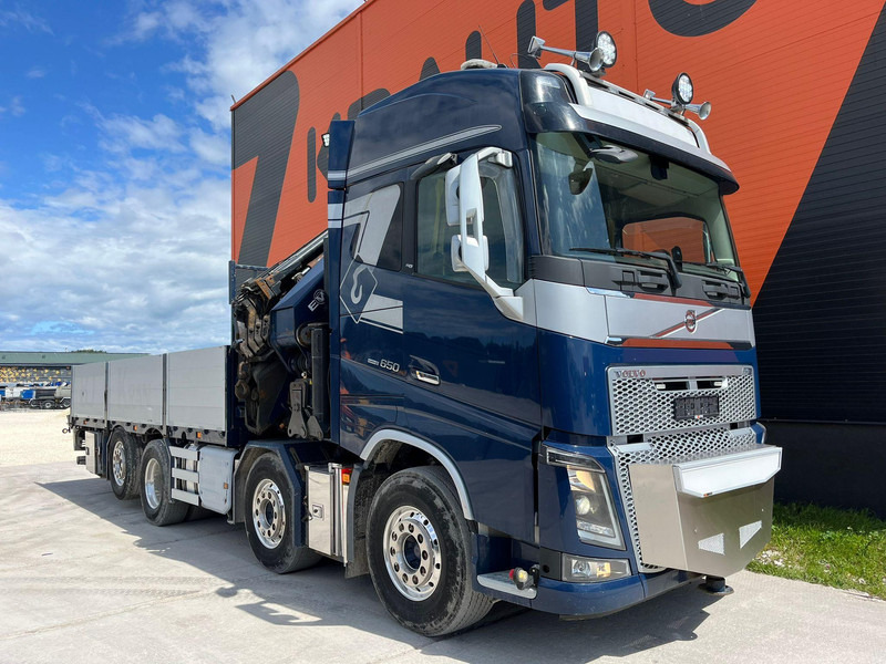 Volvo FH 16 650 8x2*6 HMF 6020K-RC + JIB / PLATFORM L=6344 mm - Tovornjak s kesonom, Tovornjak z dvigalom: slika 4 Volvo FH 16 650 8x2*6 HMF 6020K-RC + JIB / PLATFORM L=6344 mm - Tovornjak s kesonom, Tovornjak z dvigalom: slika 4