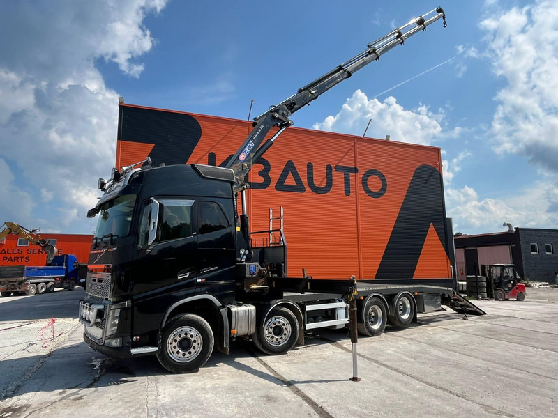 Volvo FH 16 750 8x4 HMF2620K-5 / WINCH / PLATFORM L=7100 mm - Tovornjak s kesonom, Tovornjak z dvigalom: slika 1 Volvo FH 16 750 8x4 HMF2620K-5 / WINCH / PLATFORM L=7100 mm - Tovornjak s kesonom, Tovornjak z dvigalom: slika 1