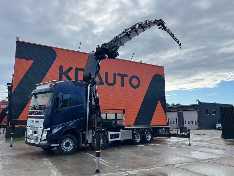 Volvo FH 500 8x4 EFFER 1405 6s + JIB + WINCH / PLATFORM EXTENDABLE L=6206 - 8226mm - Tovornjak s kesonom, Tovornjak z dvigalom: slika 1 Volvo FH 500 8x4 EFFER 1405 6s + JIB + WINCH / PLATFORM EXTENDABLE L=6206 - 8226mm - Tovornjak s kesonom, Tovornjak z dvigalom: slika 1