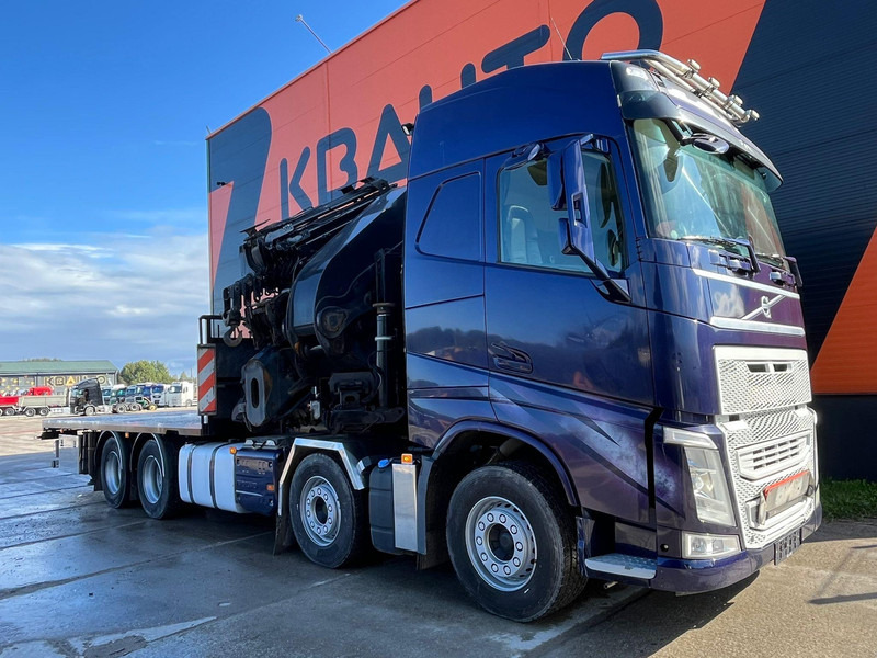 Volvo FH 500 8x4 EFFER 1405 6s + JIB + WINCH / PLATFORM EXTENDABLE L=6206 - 8226mm - Tovornjak s kesonom, Tovornjak z dvigalom: slika 4 Volvo FH 500 8x4 EFFER 1405 6s + JIB + WINCH / PLATFORM EXTENDABLE L=6206 - 8226mm - Tovornjak s kesonom, Tovornjak z dvigalom: slika 4