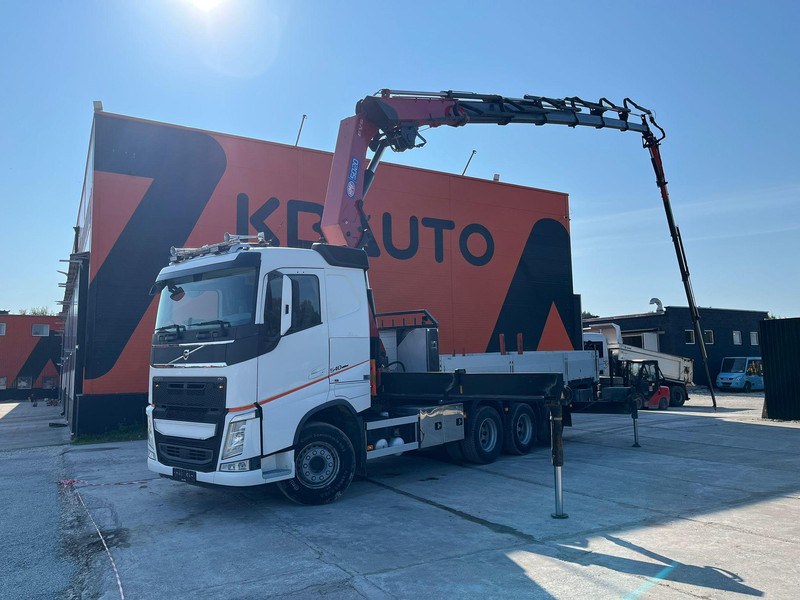 Volvo FH 540 8x4*4 HMF5020K-6 + JIB + WINCH / PLATFORM L=6508 mm - Tovornjak s kesonom, Tovornjak z dvigalom: slika 1 Volvo FH 540 8x4*4 HMF5020K-6 + JIB + WINCH / PLATFORM L=6508 mm - Tovornjak s kesonom, Tovornjak z dvigalom: slika 1