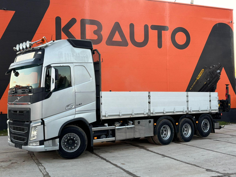 Volvo FH 540 8x4*4 PALFINGER PK 33002 EH / PLATFORM L=7049 mm - Tovornjak s kesonom, Tovornjak z dvigalom: slika 2 Volvo FH 540 8x4*4 PALFINGER PK 33002 EH / PLATFORM L=7049 mm - Tovornjak s kesonom, Tovornjak z dvigalom: slika 2