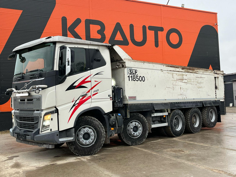 Volvo FH 750 10x4 ADR / RETARDER / FULL STEEL / BOX L=7089 mm - Tovornjak prekucnik: slika 1 Volvo FH 750 10x4 ADR / RETARDER / FULL STEEL / BOX L=7089 mm - Tovornjak prekucnik: slika 1