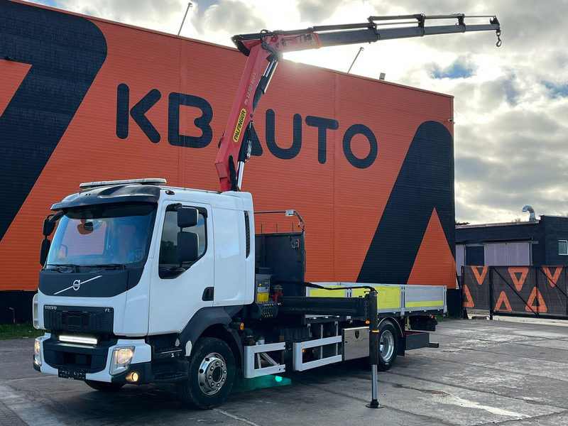 Volvo FL 250 4x2 PALFINGER PK 12.501 / PLATFORM L=5019 mm - Tovornjak s kesonom, Tovornjak z dvigalom: slika 1 Volvo FL 250 4x2 PALFINGER PK 12.501 / PLATFORM L=5019 mm - Tovornjak s kesonom, Tovornjak z dvigalom: slika 1