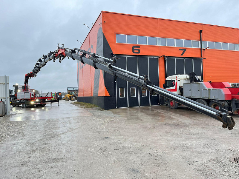 Tovornjak s kesonom, Tovornjak z dvigalom Volvo FM 500 8x2*6 COMBI / EXTENDABLE PLATFORM + TRACTOR / PK65002 + JIB + WINCH / PLATFORM L=6498 mm: slika 9